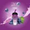 MEEL 奶茶杯 6000口 拋棄式電子煙｜具備 3% 尼古丁鹽順滑不鎖喉與 15ml 巨無霸油量，支援智慧 Type-C 快充實現長效續航不斷電
