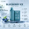 TITAN 泰坦 15000口 專用磁吸換彈拋棄式電子煙｜具備冰爽水果系列極致體驗，採用雙 Mesh 芯細緻霧化與 MAX 高功率爆發技術，結合 15000 口大容量與便利磁吸換彈設計