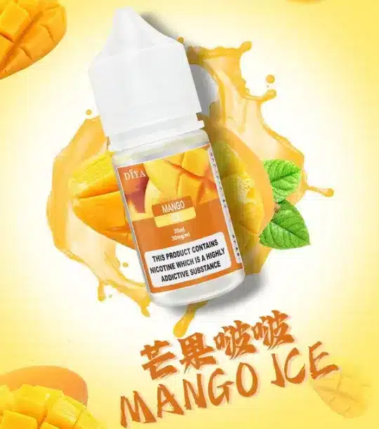 【買5瓶送MKG主機】DIYA 叮啞 煙油 30ml 大容量｜主打防嗆順口配方，提供 0~50mg 尼古丁鹽多濃度可選，通用注油小煙主機