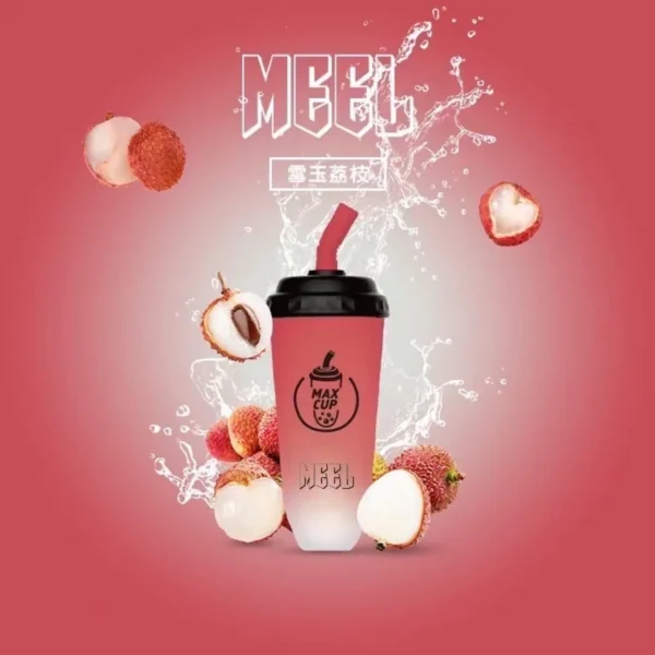 MEEL 奶茶杯 6000口 拋棄式電子煙｜具備 3% 尼古丁鹽順滑不鎖喉與 15ml 巨無霸油量，支援智慧 Type-C 快充實現長效續航不斷電