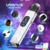 SP2S 天王星 Uranus 開放式注油小煙主機｜具備最大 30W 多檔調節爆發輸出與 1000mAh 大電量，搭配 0.96 吋液晶屏精準顯示，內含 0.6Ω/0.8Ω 空彈並通用小煙煙油