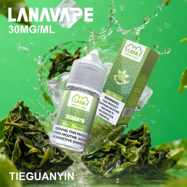 LANA 拉娜 30ml 煙油｜具備 30mg 尼古丁鹽紮實滿足感，口感層次分明不化學且回韻清甜，通用注油小煙主機