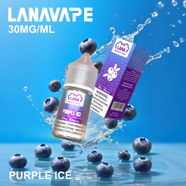 LANA 拉娜 30ml 煙油｜具備 30mg 尼古丁鹽紮實滿足感，口感層次分明不化學且回韻清甜，通用注油小煙主機