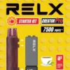 RELX 悅刻 Creator 積木拋棄式電子煙入門組｜7000口容量，配備6ml儲油倉與3%尼古丁鹽