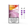 【買三盒加購350贈主機 買十贈二】RELX 悅刻 六代煙彈｜防漏磁吸結構搭配升級陶瓷網狀芯，提供 3%~5% 尼古丁鹽順滑擊喉感，四/五/六代主機通用